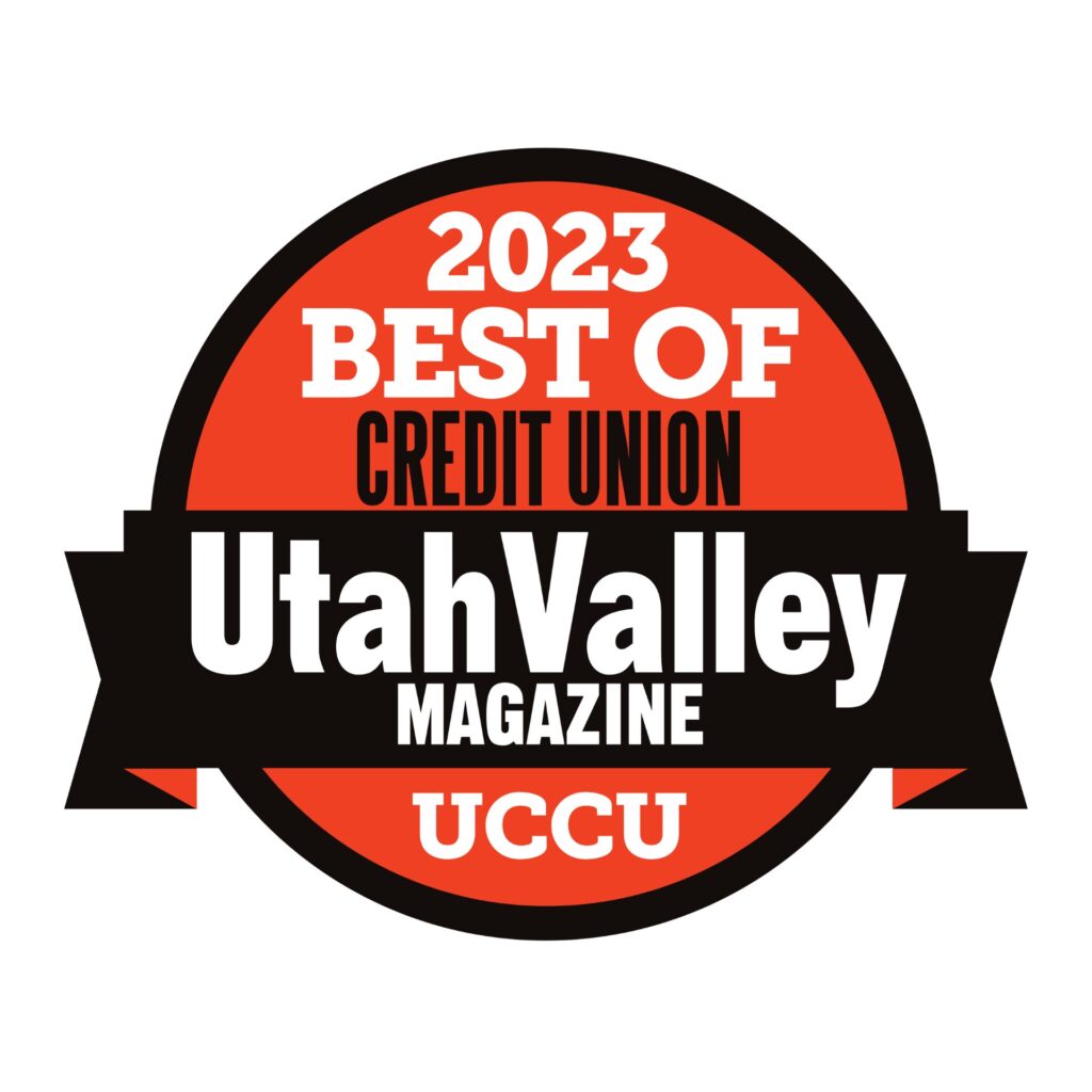2023 Best Of "Credit Union" Utah Valley Magazine