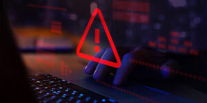 A Caution triangle warning about Tax Fraud.